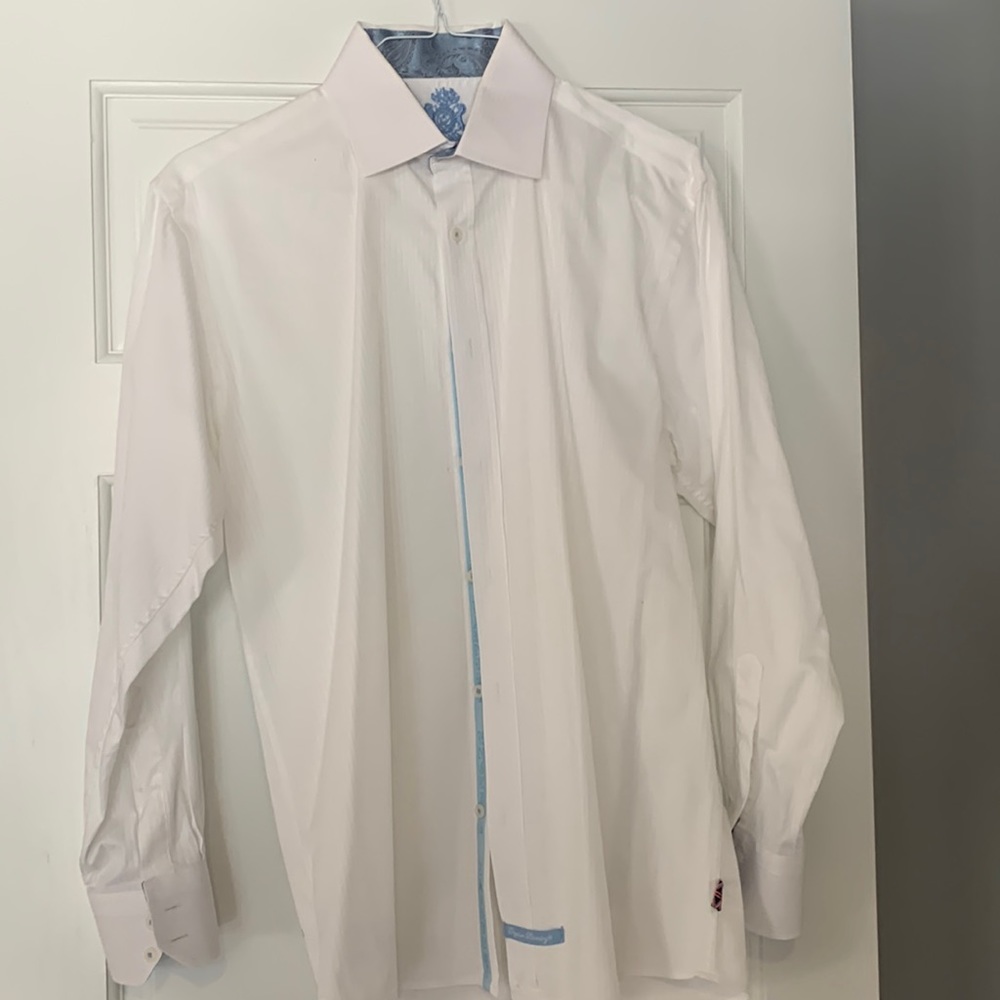 English laundry mens button down large